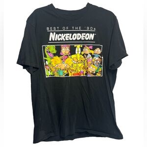 Nickelodeon "Best Of The 90s" Graphic Print T-shirt Mens Size XL